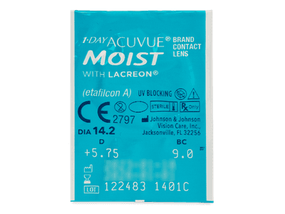 1 Day Acuvue Moist (180 lenses) - Blister pack preview