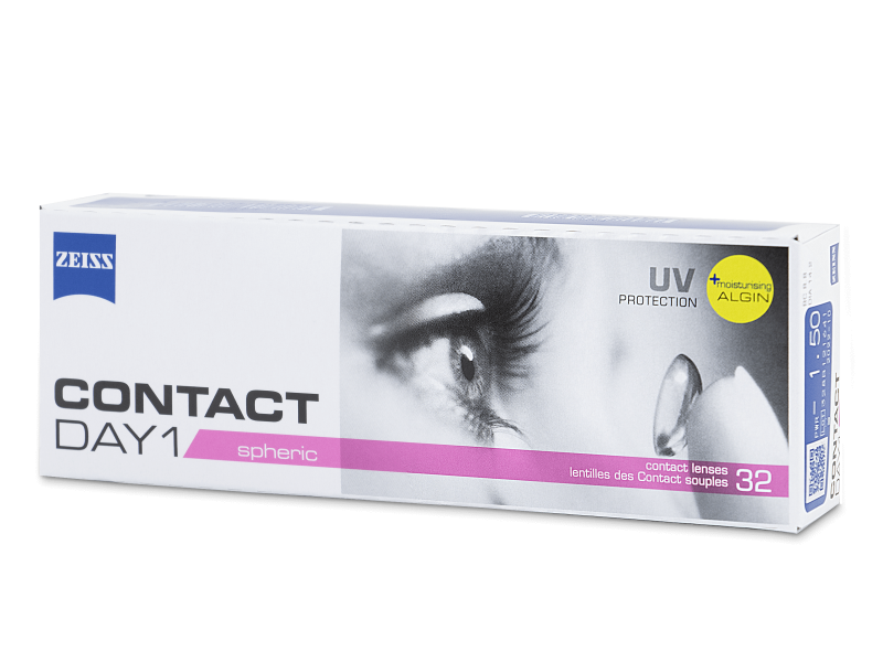 Zeiss Contact Day 1 Spheric (32 lenses) - Daily contact lenses