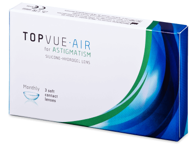 TopVue Air for Astigmatism (3 lenses) - Toric contact lenses