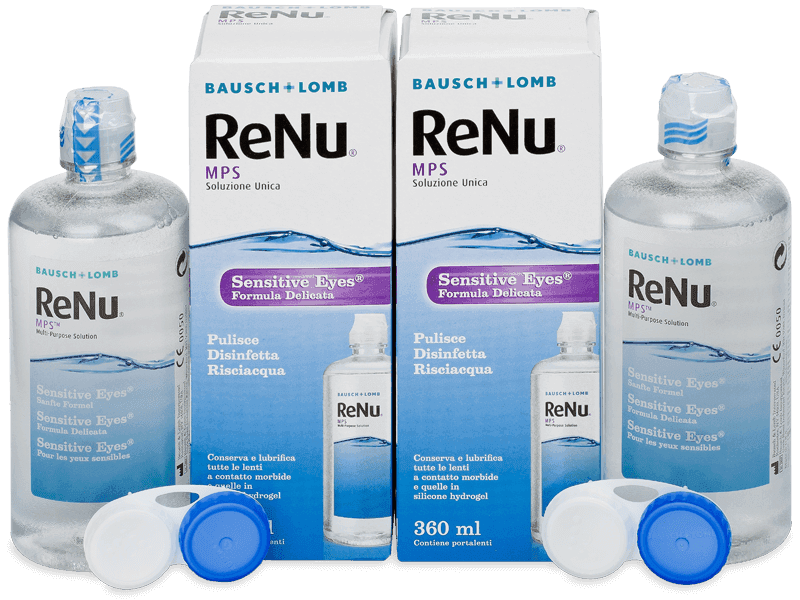 ReNu MPS Sensitive Eyes Solution 2 x 360 ml - Economy duo pack - solution