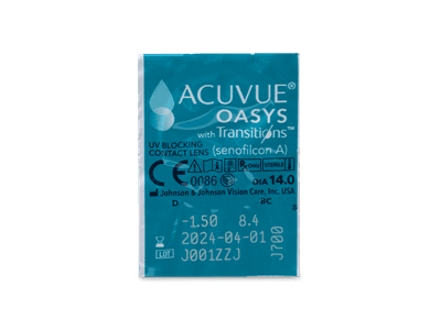 Acuvue Oasys with Transitions (6 lenses) - Blister pack preview