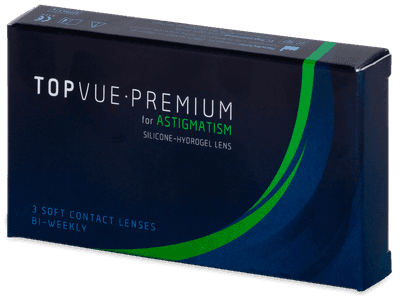 TopVue Premium for Astigmatism (3 lenses) - Toric contact lenses