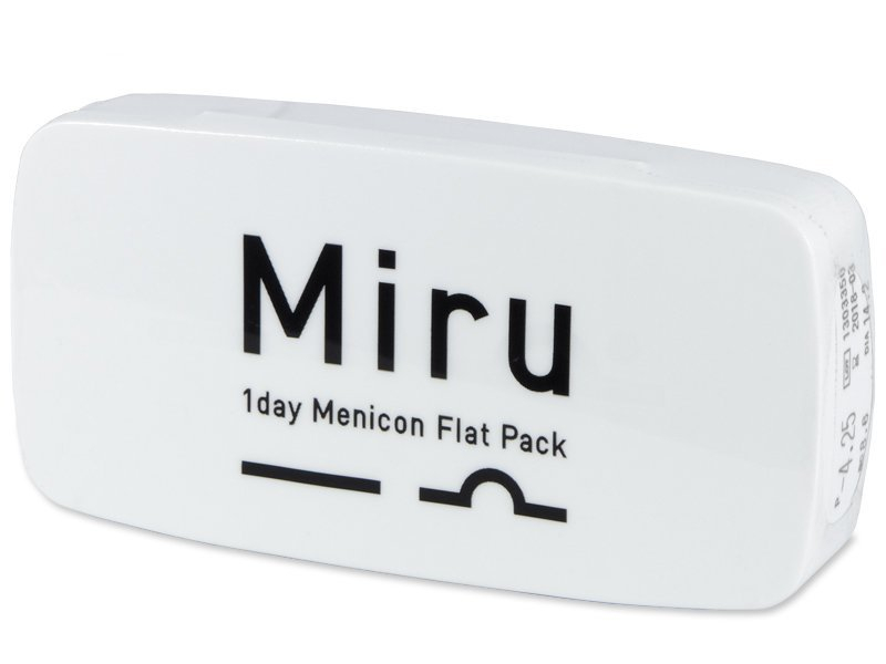 Miru 1day Menicon Flat Pack (30 lenses) - Daily contact lenses