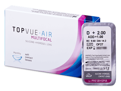 TopVue Air Multifocal (1 lens) - Multifocal contact lenses