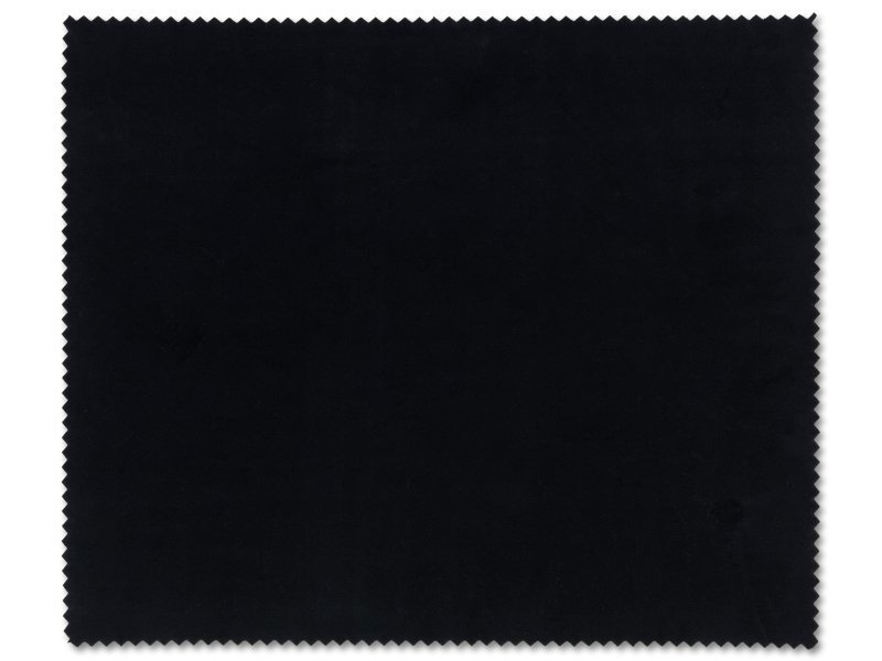Glasses cleaning cloth - black 