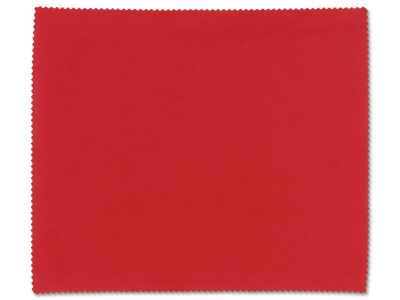 Glasses cleaning cloth - red 