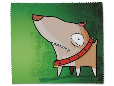 Glasses cleaning cloth - dog