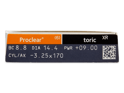 Proclear Toric XR (6 lenses) - Attributes preview