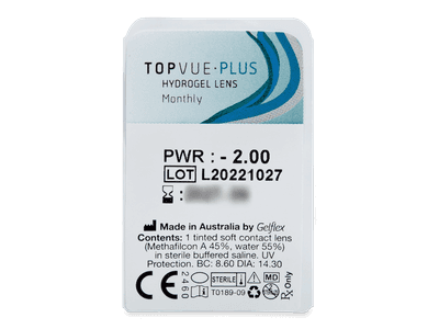 TopVue Monthly Plus (6 lenses) - Blister pack preview