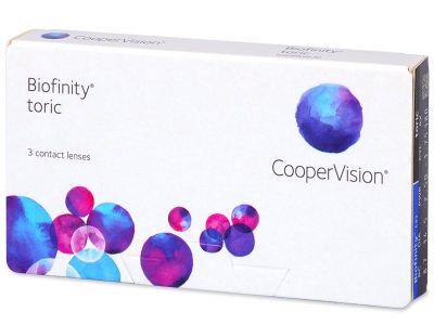 Biofinity Toric (3 lenses) - Toric contact lenses