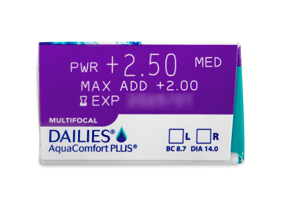 Dailies AquaComfort Plus Multifocal (90 lenses) - Attributes preview