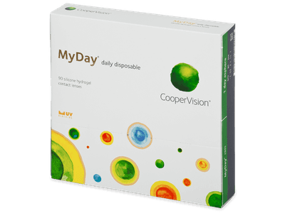 MyDay daily disposable (90 lenses) - Daily contact lenses