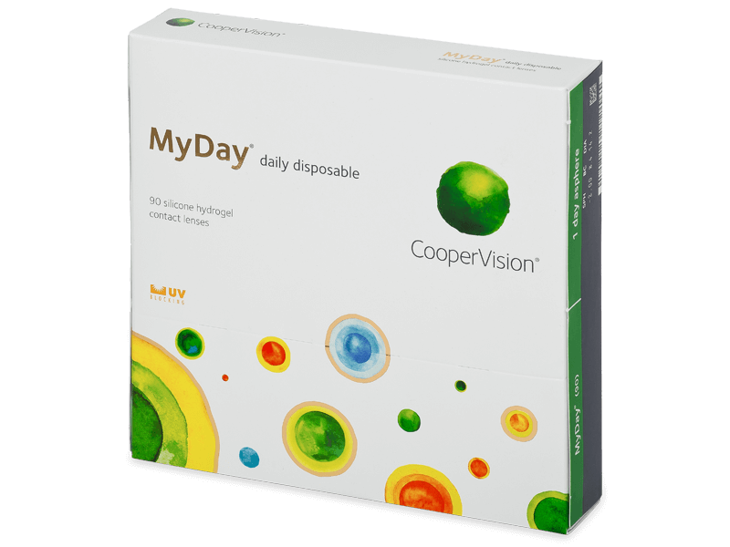 MyDay daily disposable (90 lenses) - Daily contact lenses