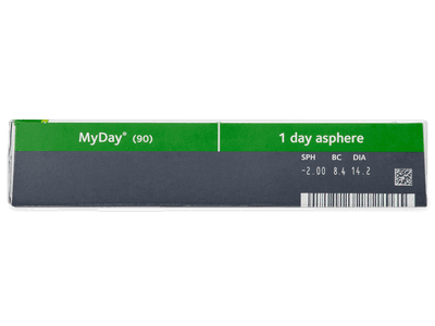 MyDay daily disposable (90 lenses) - Attributes preview