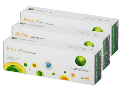 MyDay daily disposable (90 lenses) - Daily contact lenses