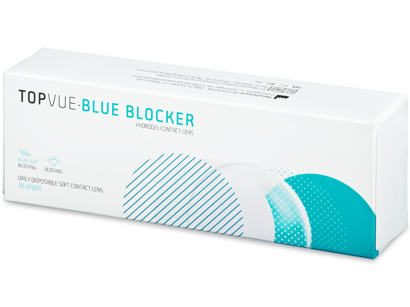 TopVue Blue Blocker (30 lenses) - Daily contact lenses