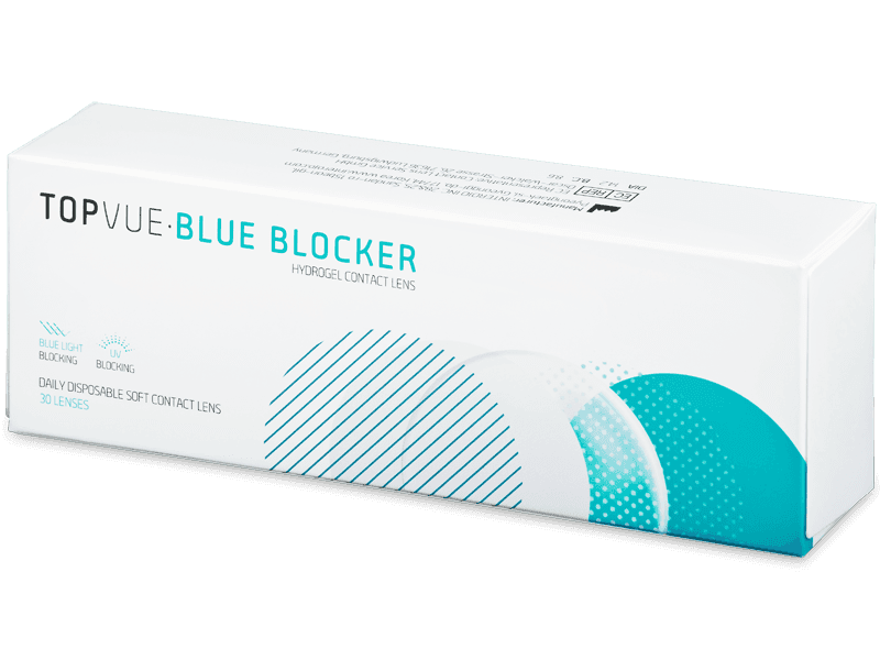 TopVue Blue Blocker (30 lenses) - Daily contact lenses