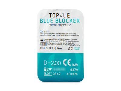 TopVue Blue Blocker (30 lenses) - Blister pack preview