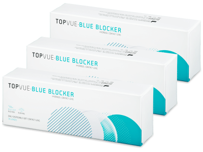 TopVue Blue Blocker (90 lenses) - Daily contact lenses
