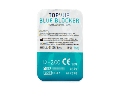 TopVue Blue Blocker (90 lenses) - Blister pack preview