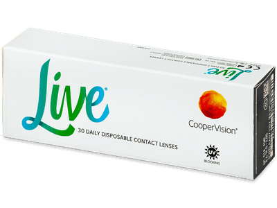 Live Daily Disposable (30 lenses) - Daily contact lenses