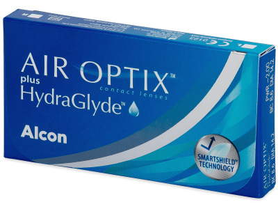 Air Optix plus HydraGlyde (6 lenses) - Monthly contact lenses