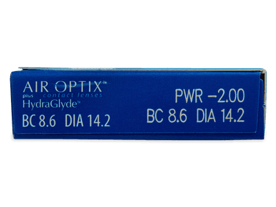 Air Optix plus HydraGlyde (3 lenses) - Attributes preview