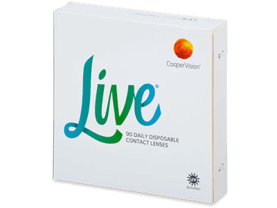 Live Daily Disposable (90 lenses) - Daily contact lenses