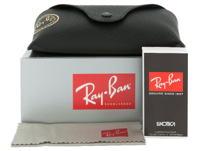 Ray-Ban Justin RB4165 - 622/T3 POL  - Preview pack (illustration photo)