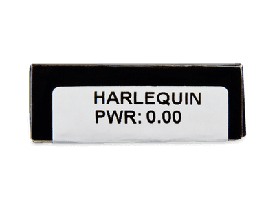 CRAZY LENS - Harlequin - daily plano (2 lenses) - Attributes preview