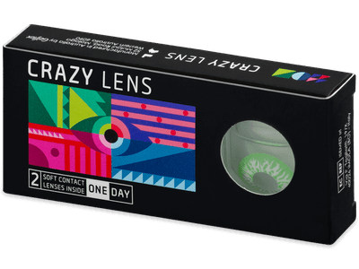 CRAZY LENS - Joker - daily plano (2 lenses)