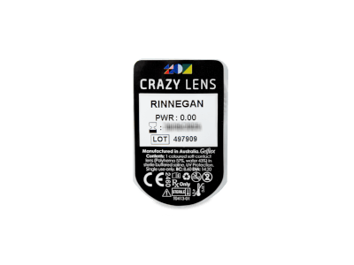 CRAZY LENS - Rinnegan - daily plano (2 lenses) - Blister pack preview