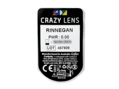 CRAZY LENS - Rinnegan - daily plano (2 lenses) - Blister pack preview