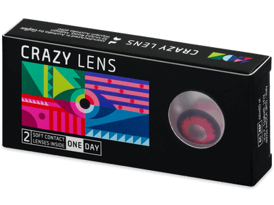 CRAZY LENS - Vampire Queen - daily plano (2 lenses)