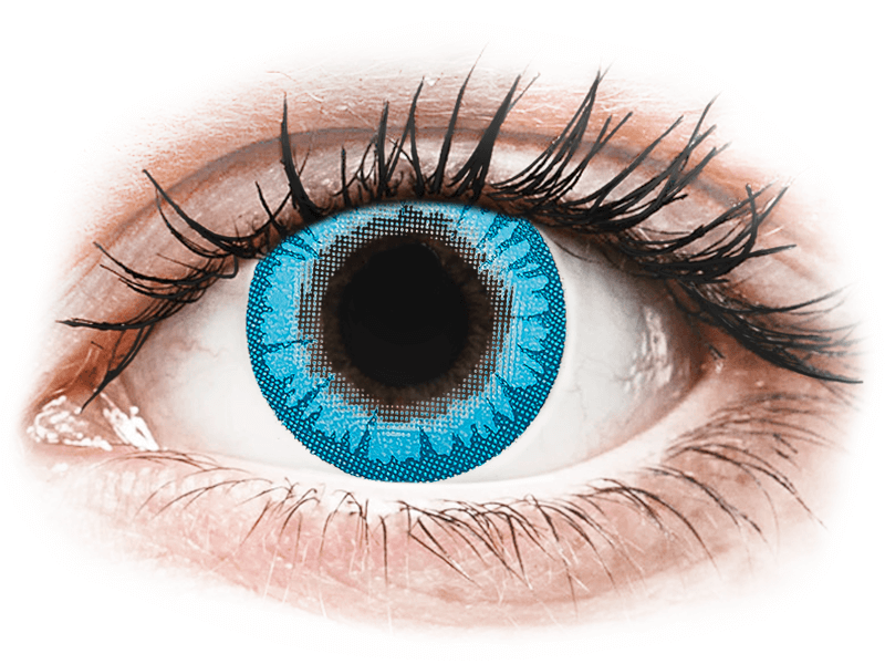 CRAZY LENS - White Walker - daily plano (2 lenses) - Coloured contact lenses
