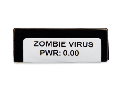 CRAZY LENS - Zombie Virus - daily plano (2 lenses) - Attributes preview