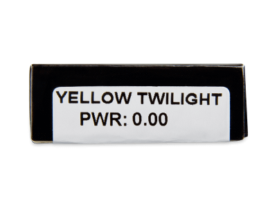 CRAZY LENS - Yellow Twilight - daily plano (2 lenses) - Attributes preview