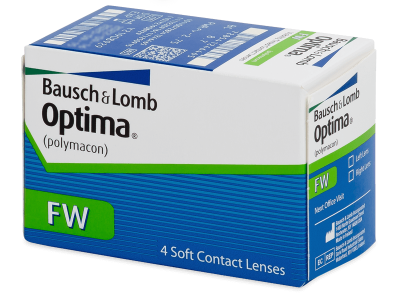 Quarterly Optima FW (4 lenses) - Monthly contact lenses