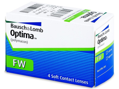 Quarterly Optima FW (4 lenses) - Monthly contact lenses