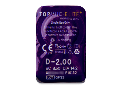 TopVue Elite+ (30 lenses) - Blister pack preview