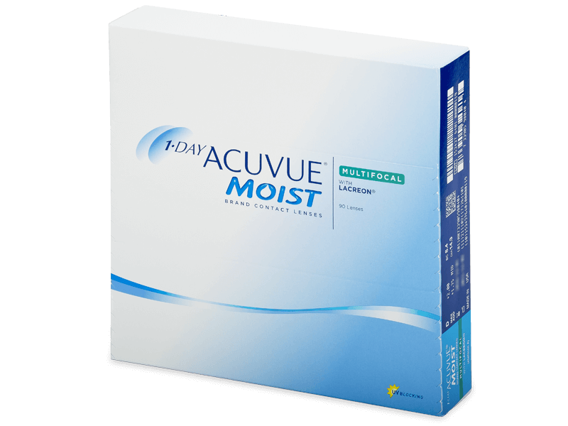 1 Day Acuvue Moist Multifocal (90 lenses) - Multifocal contact lenses