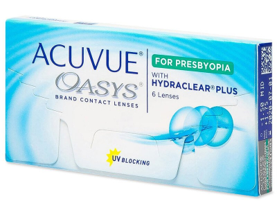 Acuvue Oasys for Presbyopia (6 lenses) - Multifocal contact lenses