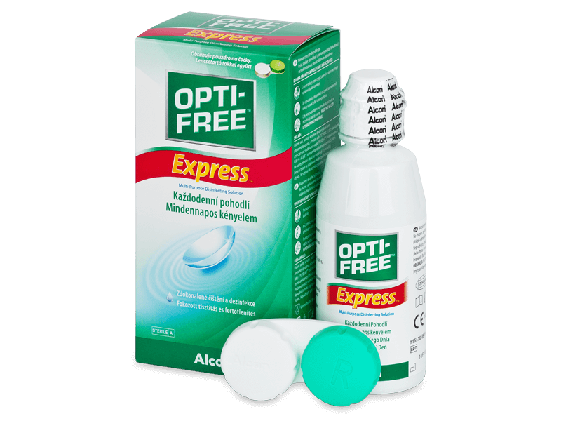 OPTI-FREE Express Solution 120 ml - Cleaning solution