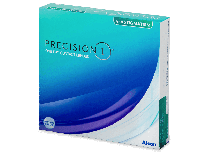 Precision1 for Astigmatism (90 lenses) - Toric contact lenses