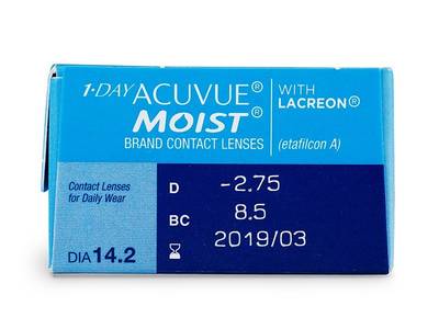 1 Day Acuvue Moist (30 lenses) - Attributes preview