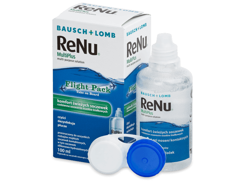 ReNu MultiPlus Flight Pack Solution 100 ml - Cleaning solution