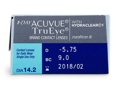 1 Day Acuvue TruEye (30 lenses) - Previous design