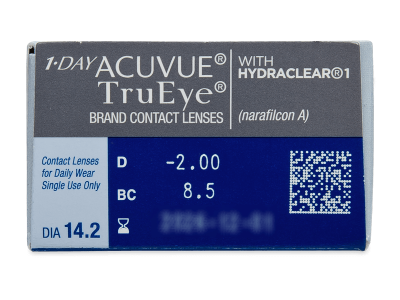 1 Day Acuvue TruEye (30 lenses) - Attributes preview