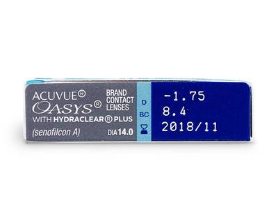 Acuvue Oasys (6 lenses) - Previous design