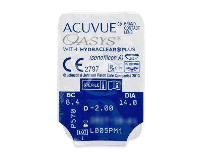Acuvue Oasys (6 lenses) - Blister pack preview